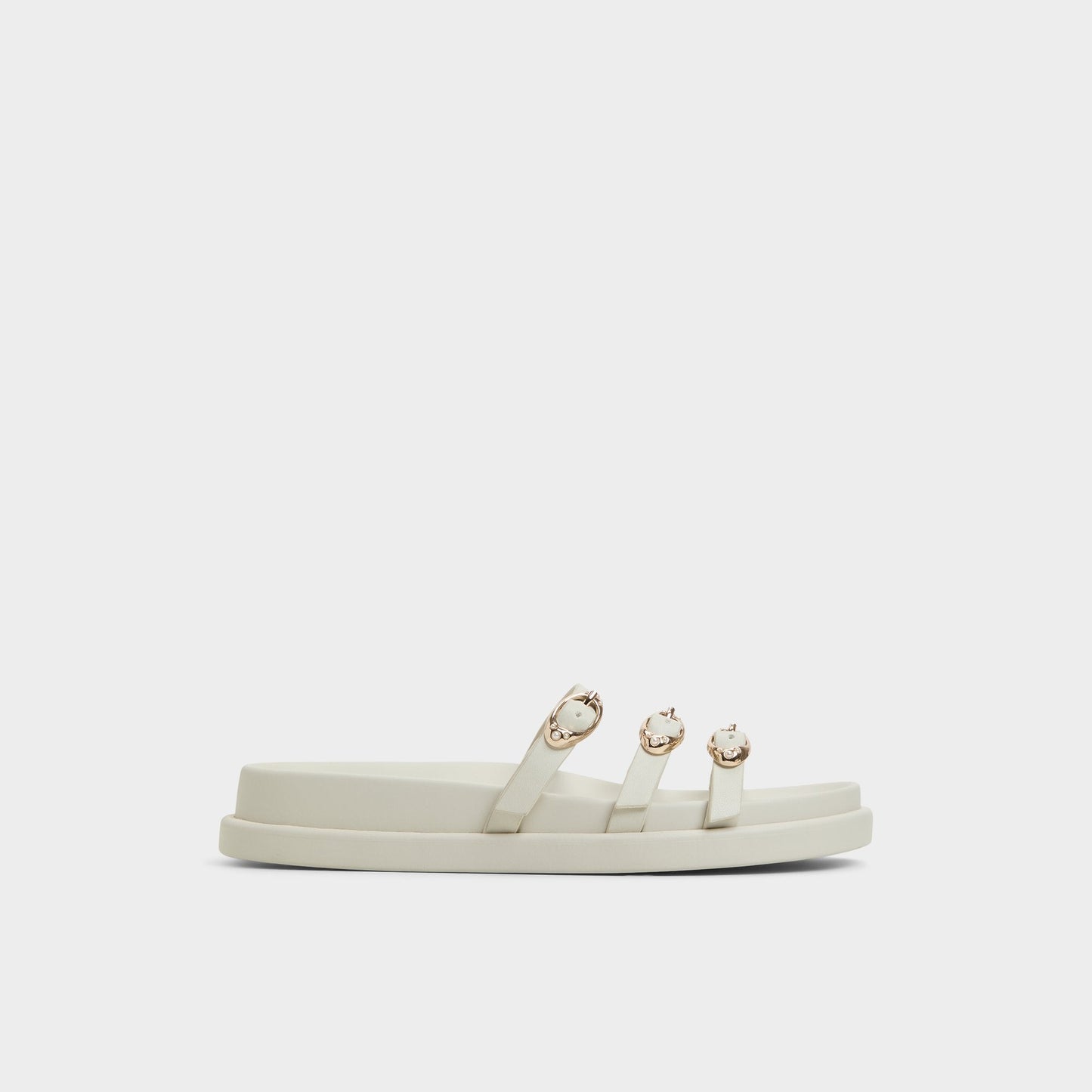 Zephyra White Women's Footbed sandals - Footbed sandal, Footbed sandal | Aldo Recommended