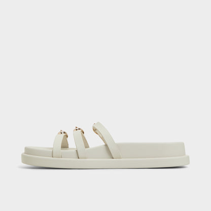 Zephyra White Women's Footbed sandals - Footbed sandal, Footbed sandal | Aldo Recommended
