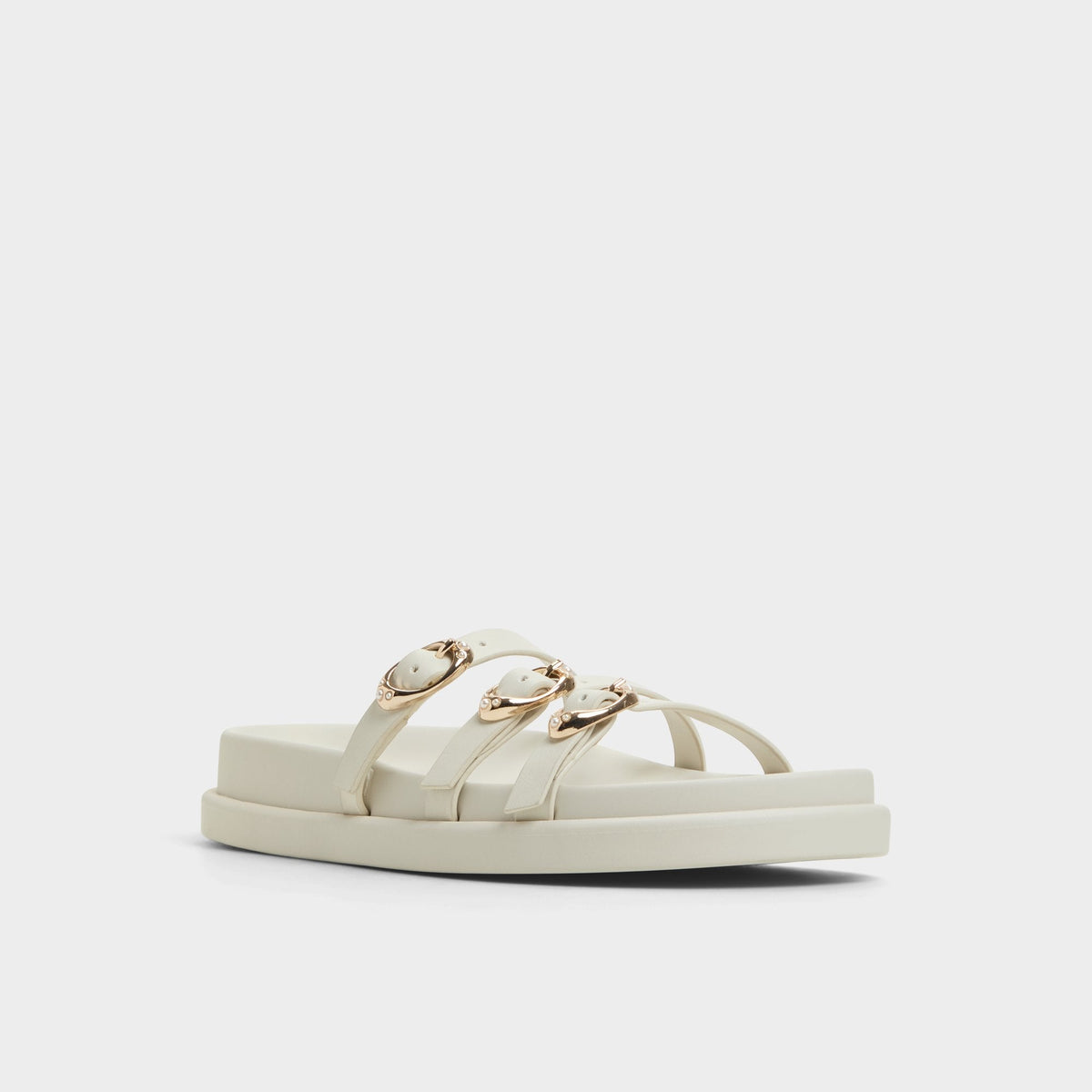Zephyra White Women's Footbed sandals - Footbed sandal, Footbed sandal | Aldo Recommended