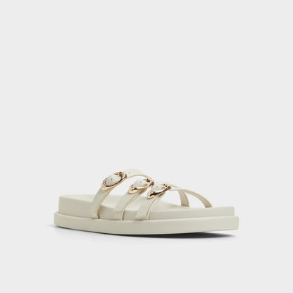 Zephyra White Women's Footbed sandals - Footbed sandal, Footbed sandal | Aldo Recommended
