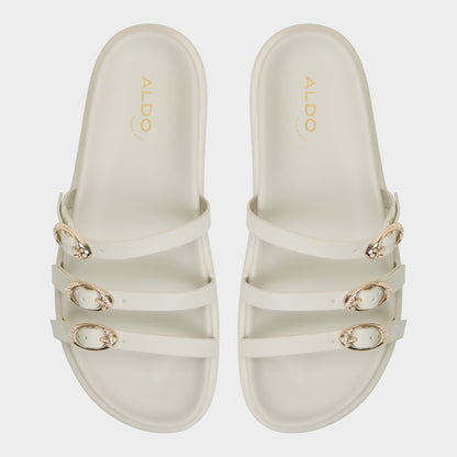 Zephyra White Women's Footbed sandals - Footbed sandal, Footbed sandal | Aldo Recommended