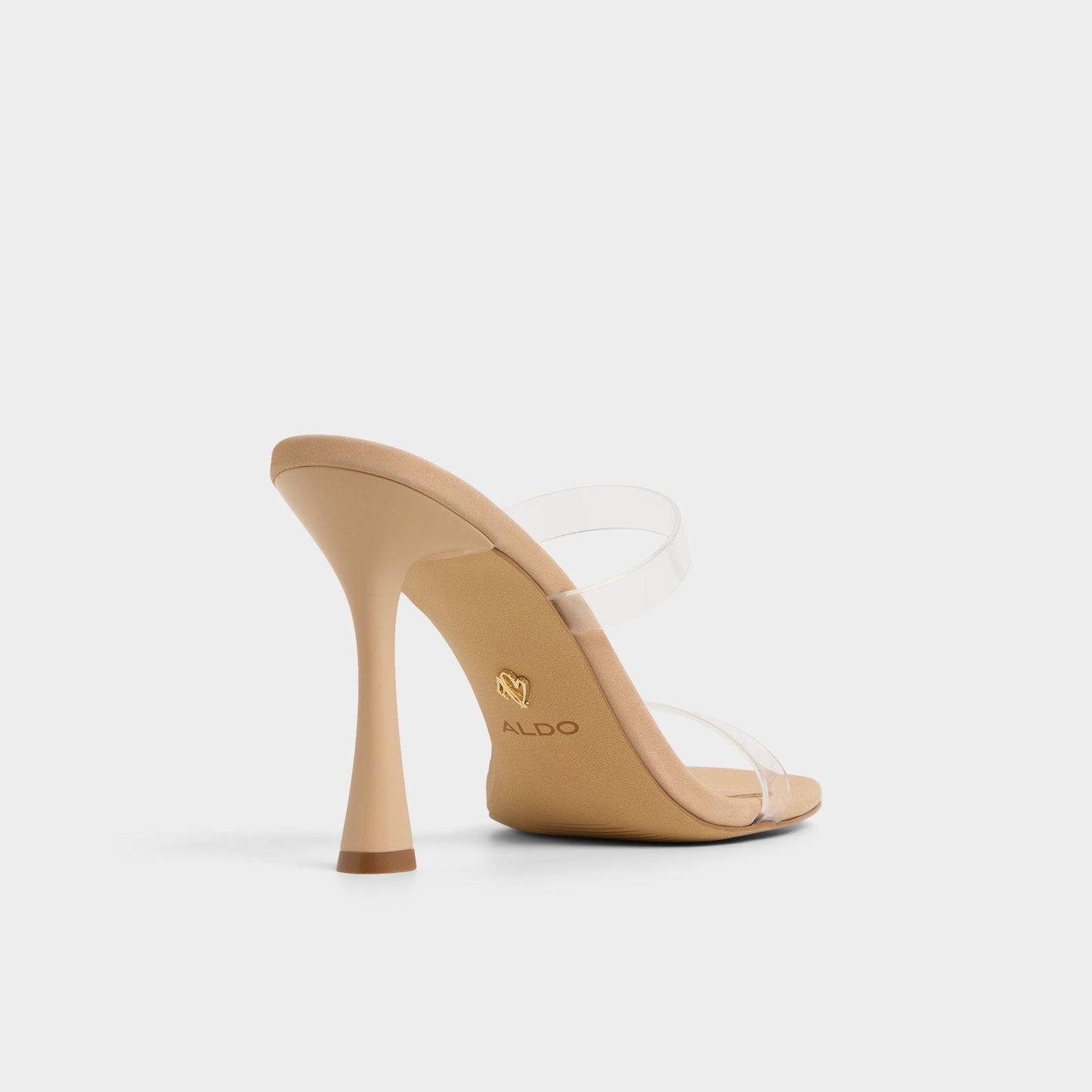 Evalina Medium Beige Women's Heeled sandals - Strappy heeled sandal, Stiletto heel | Aldo Signature