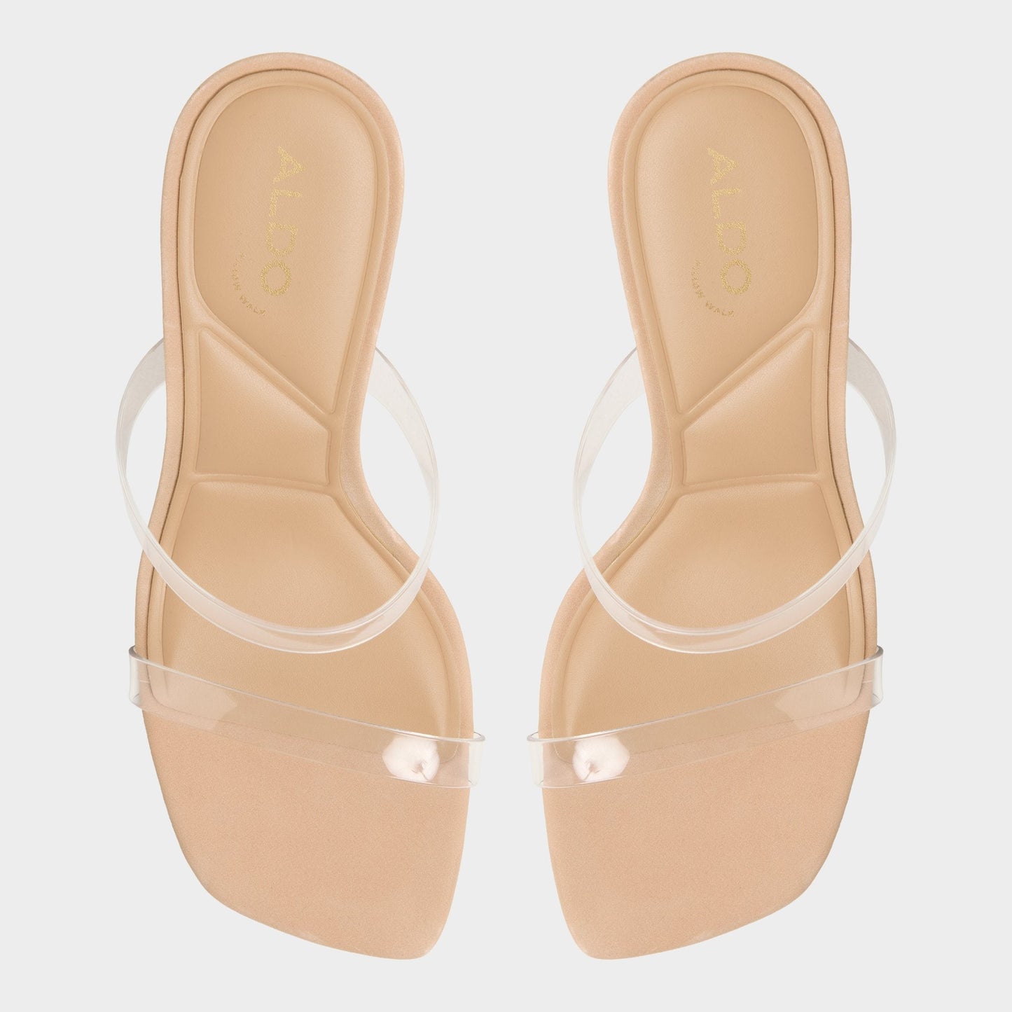 Evalina Medium Beige Women's Heeled sandals - Strappy heeled sandal, Stiletto heel | Aldo Signature