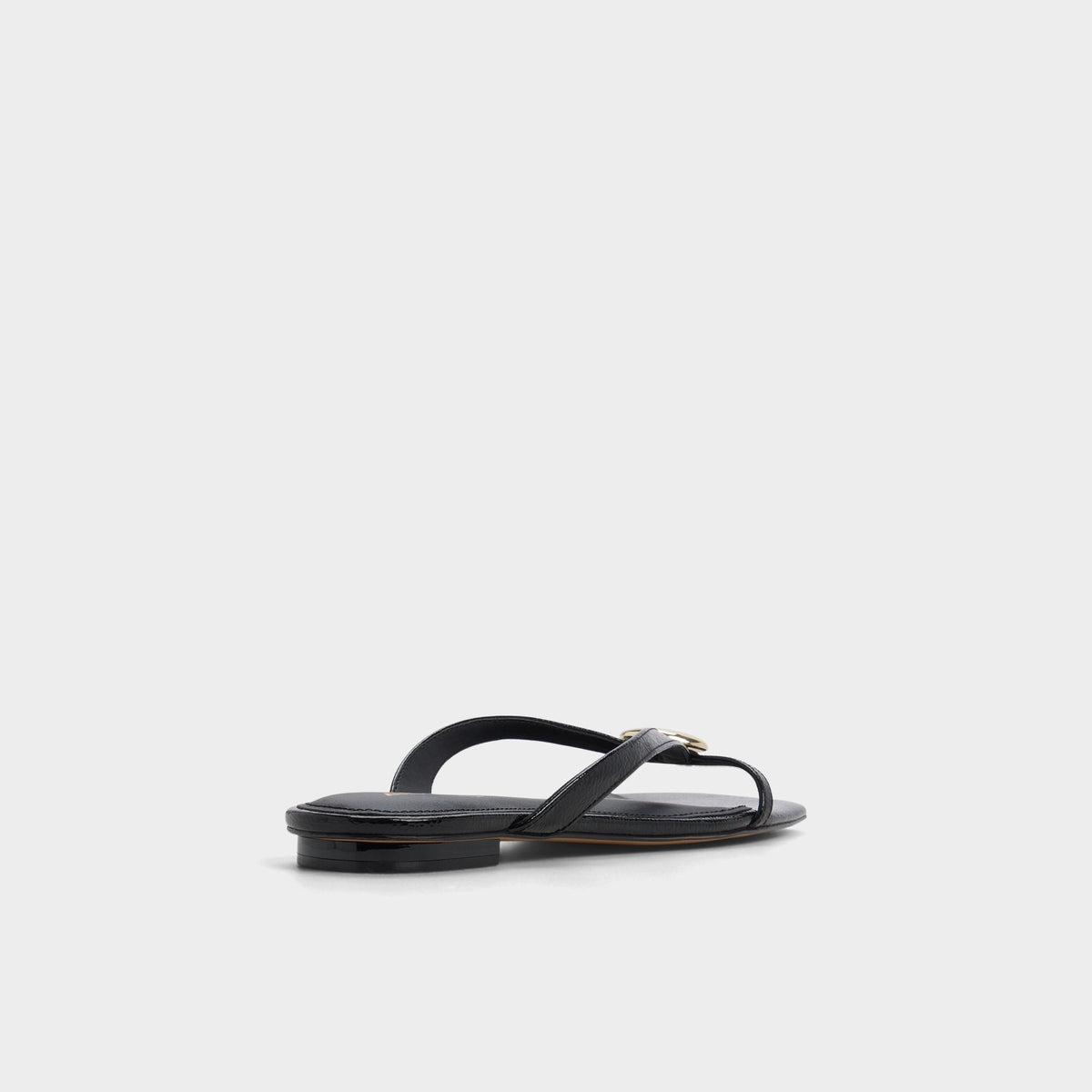 Iliria Black Women's Flats - Slide sandal | Aldo Essential