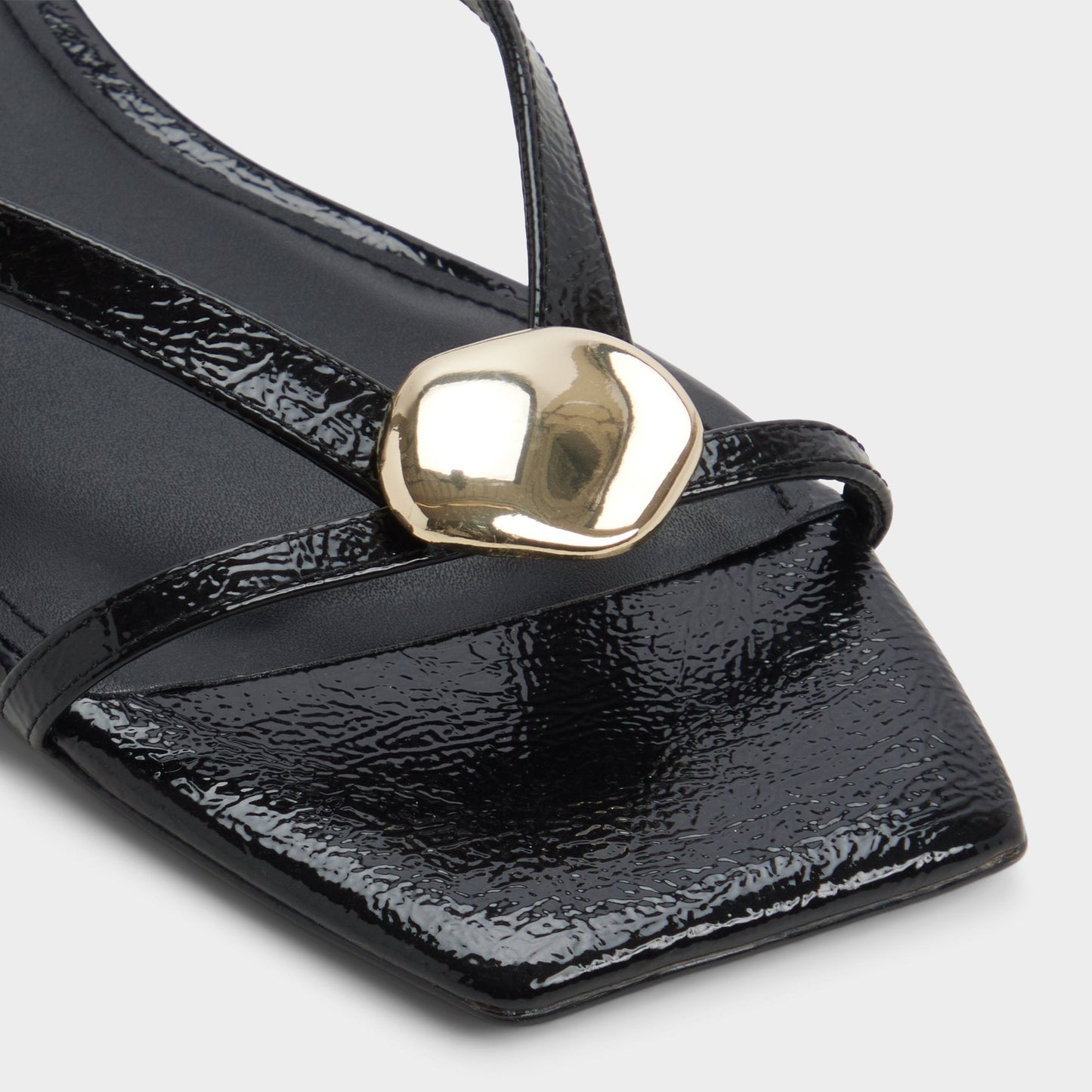 Iliria Black Women's Flats - Slide sandal | Aldo Essential