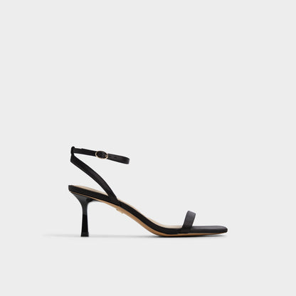 Kirri Black Women's Strappy sandals - Strappy heeled sandal | Aldo New