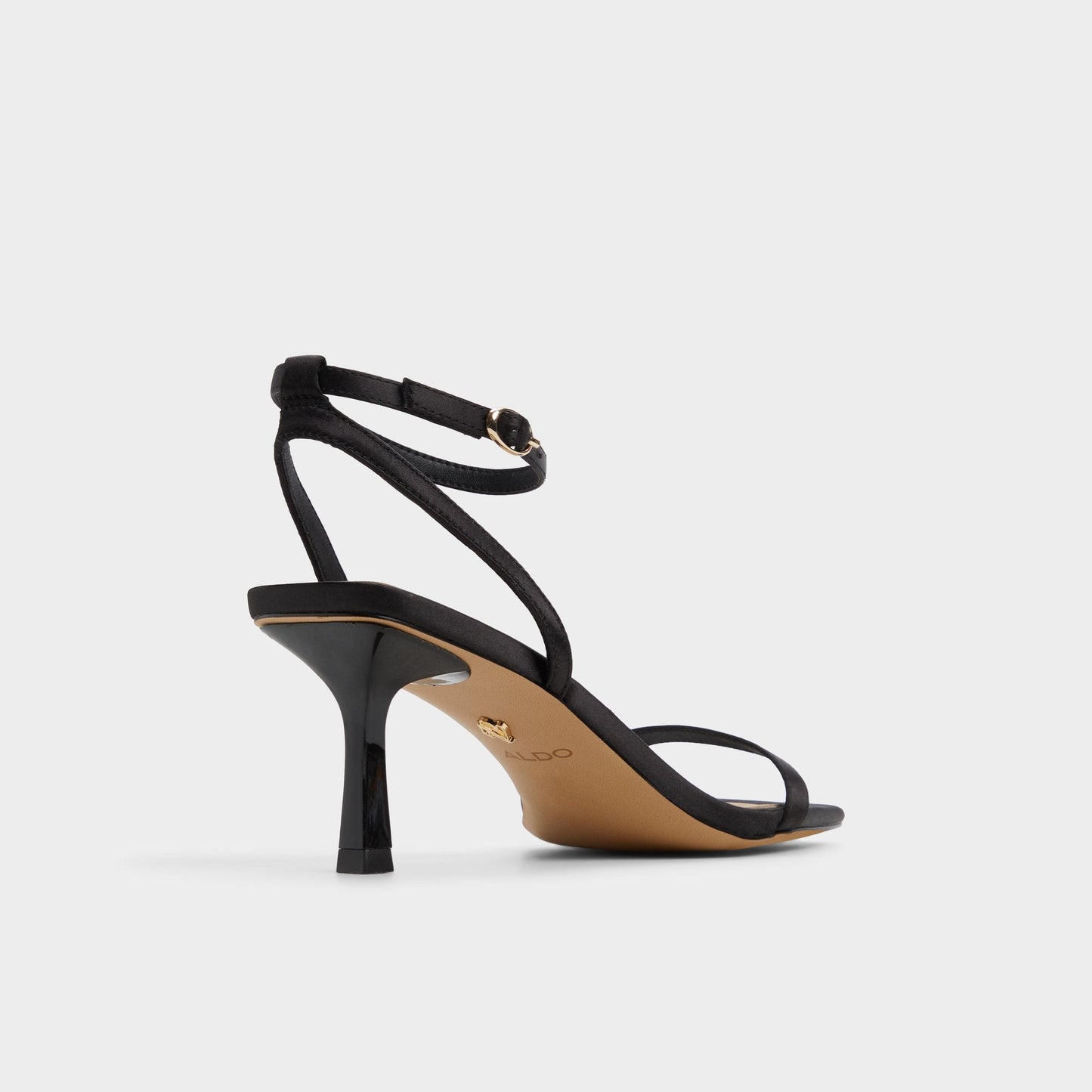 Kirri Black Women's Strappy sandals - Strappy heeled sandal | Aldo New