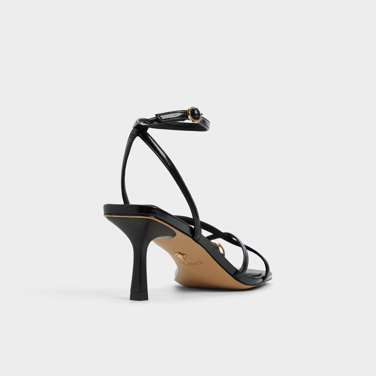 Elodiah Black Women's Travel essentials - Strappy heeled sandal, Stiletto heel | Aldo Trending