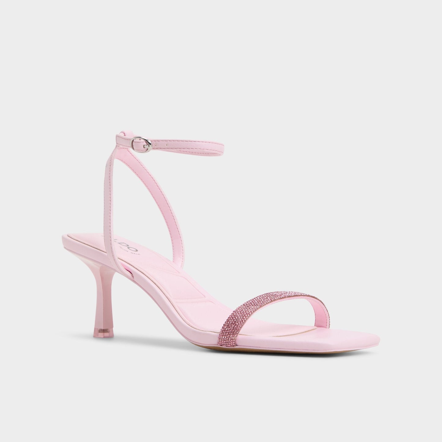 Kirri Light Pink Women's Strappy sandals - Strappy heeled sandal | Aldo Exclusive