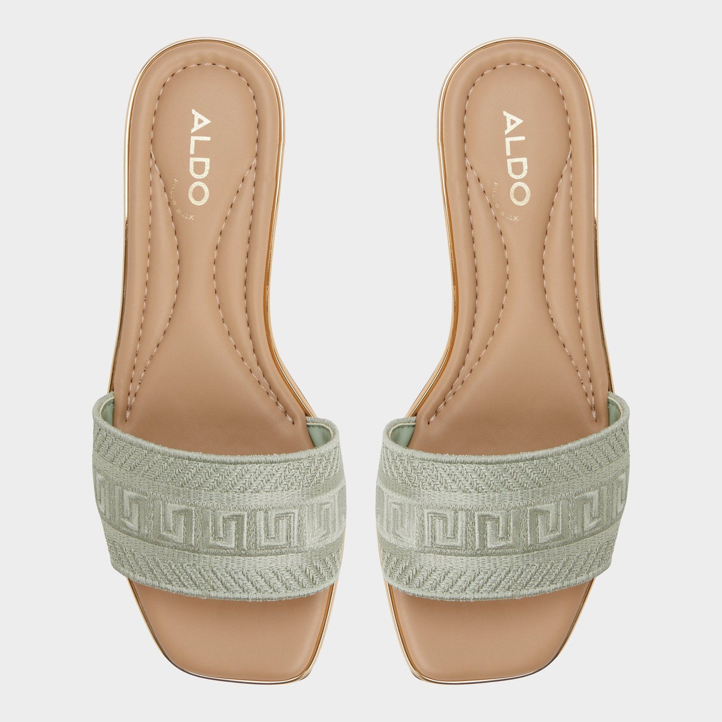 Oceania Other Green Women's Flats - Slide sandal | Aldo Featured