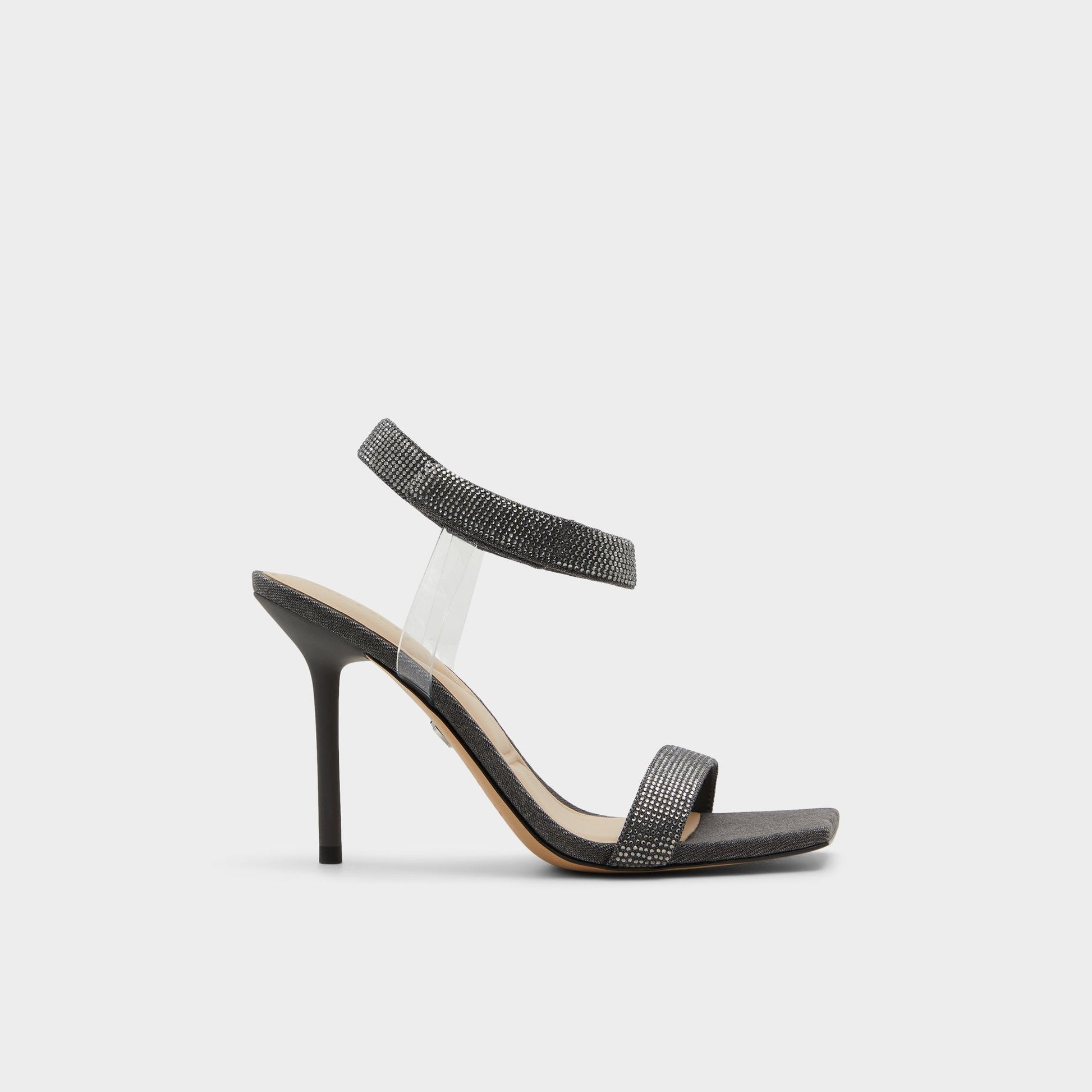 Rosy Dark Grey Women's Strappy sandals - Strappy heeled sandal | Aldo Best Seller