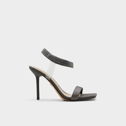 Rosy Dark Grey Women's Strappy sandals - Strappy heeled sandal | Aldo Best Seller