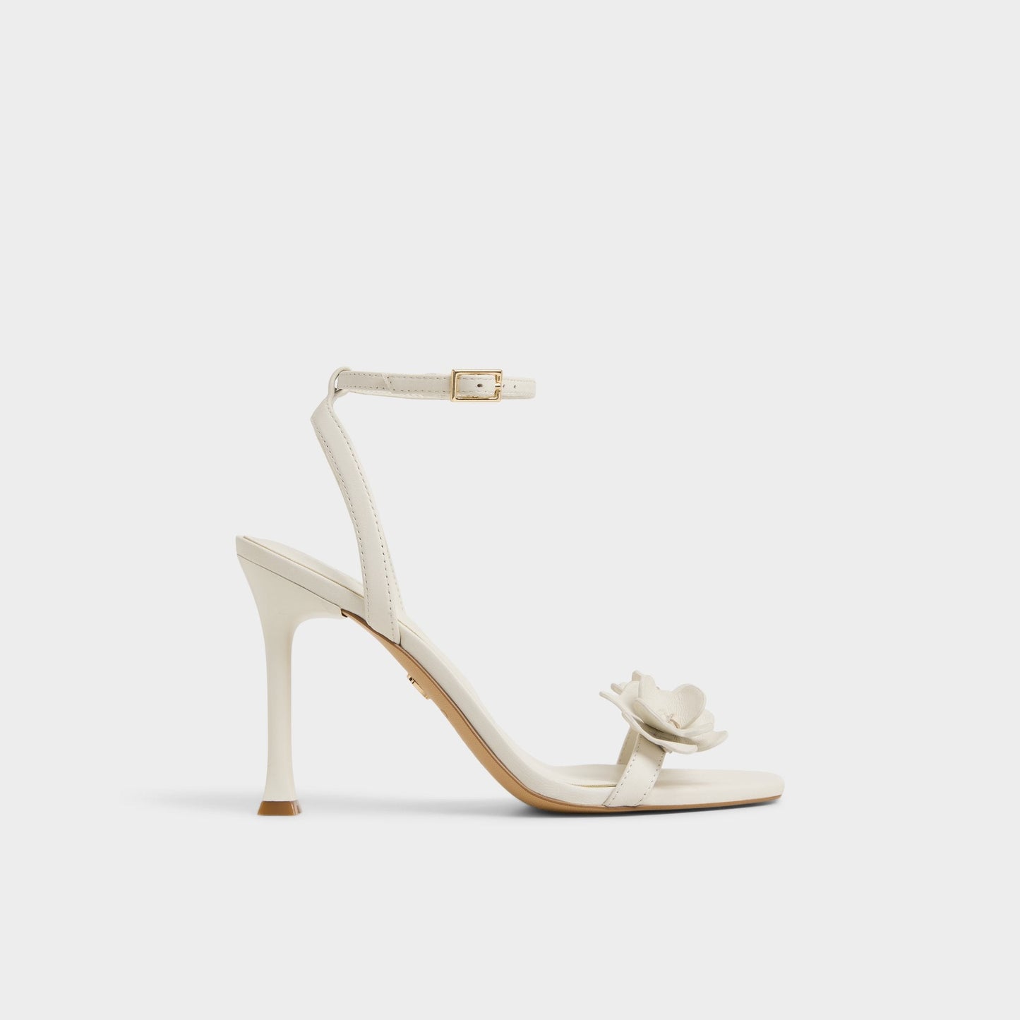 Daisylily White/Bone Women's Heeled sandals - Strappy heeled sandal, Stiletto heel | Aldo Recommended
