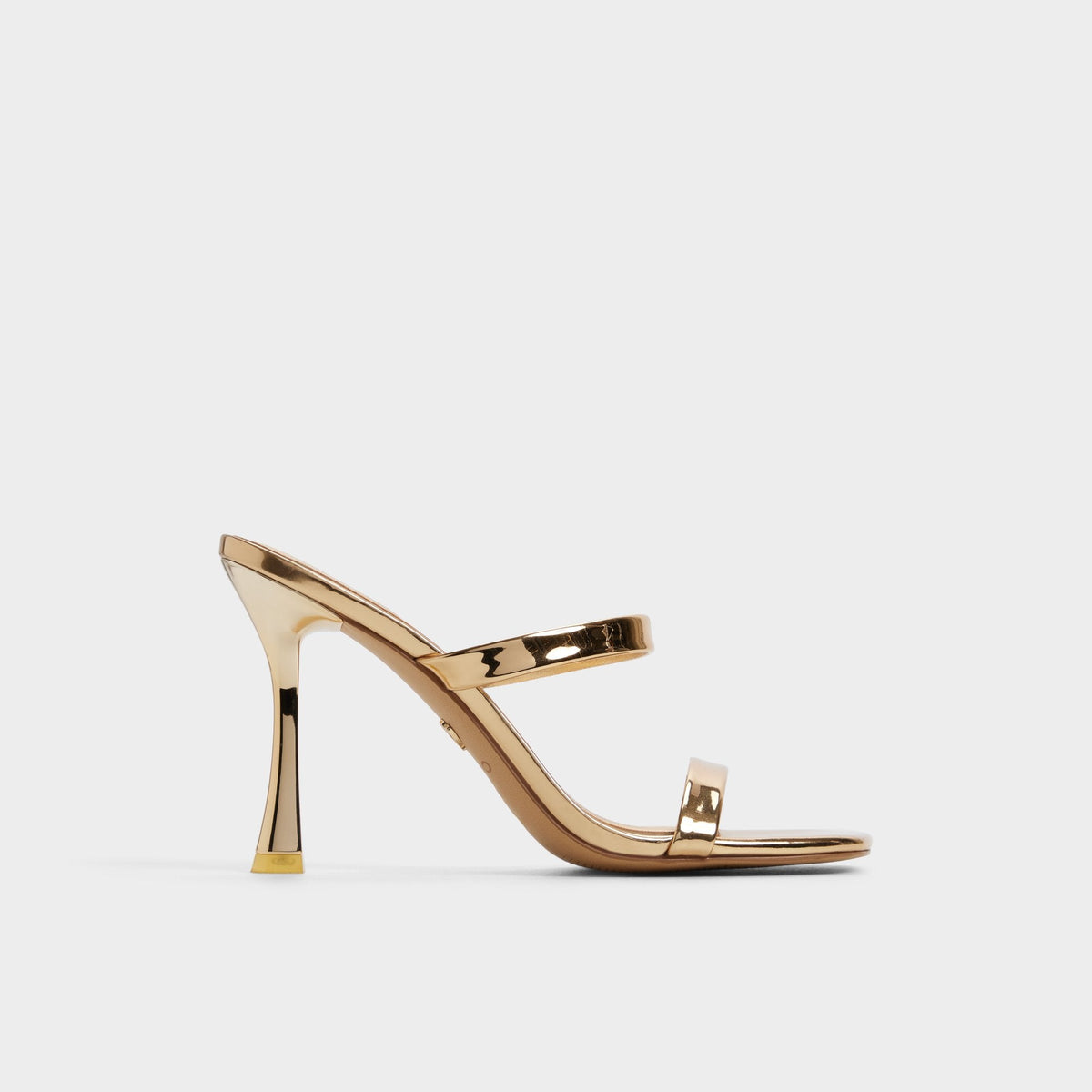 Evalyn in Gold - Strappy heeled sandal, Stiletto heel | Aldo Exclusive