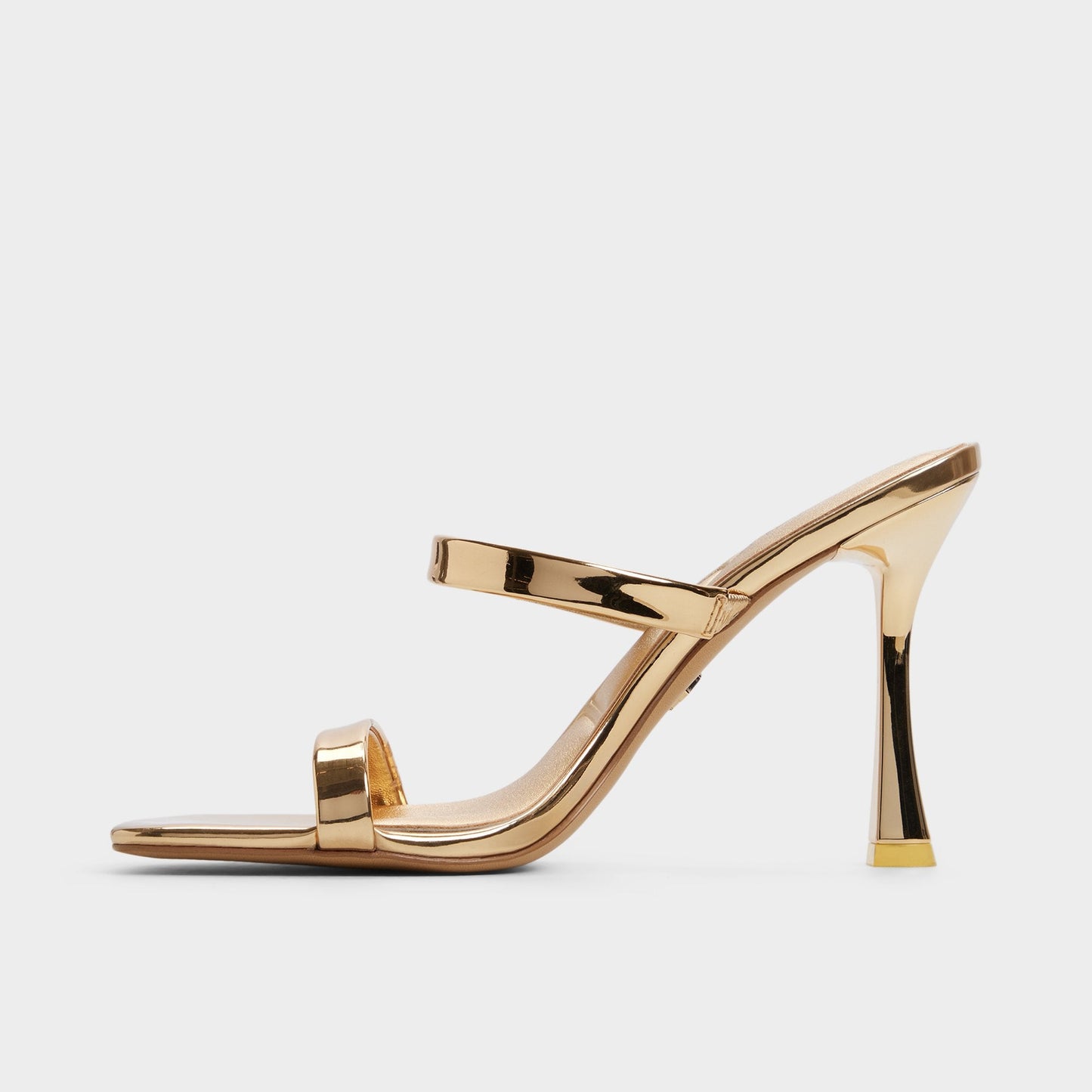Evalyn in Gold - Strappy heeled sandal, Stiletto heel | Aldo Exclusive