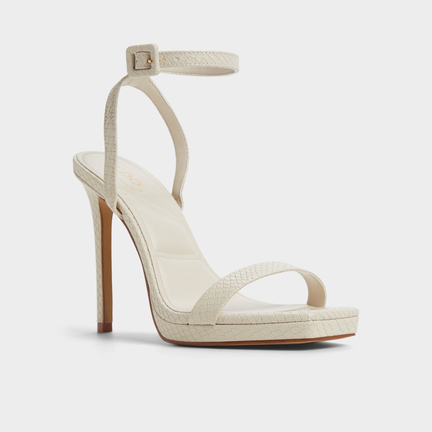 Kaathy Light Brown Women's Strappy Heels - Strappy heeled sandal | Aldo Signature