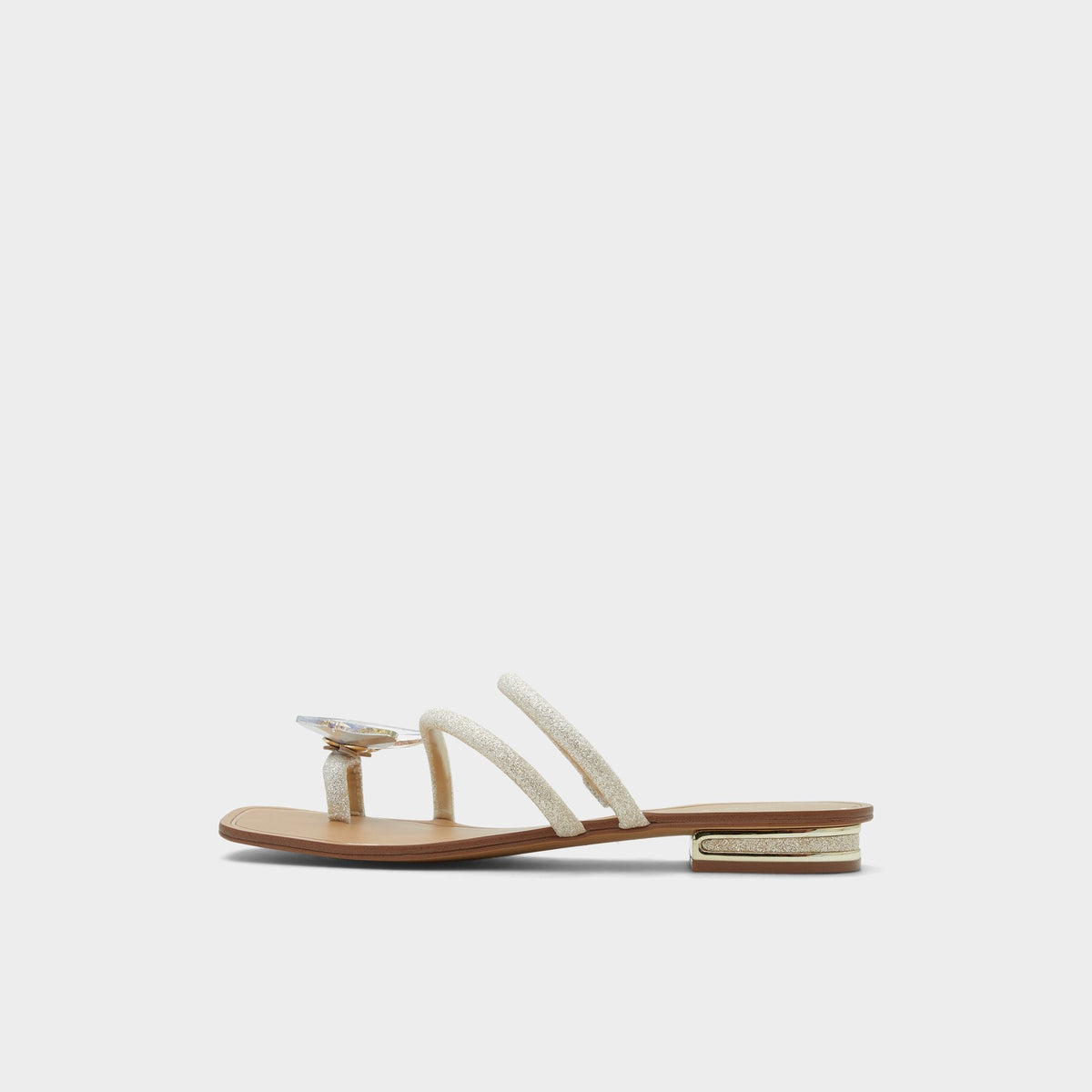 Garberia Silver Women's Flats - Flip flop | Aldo Classic