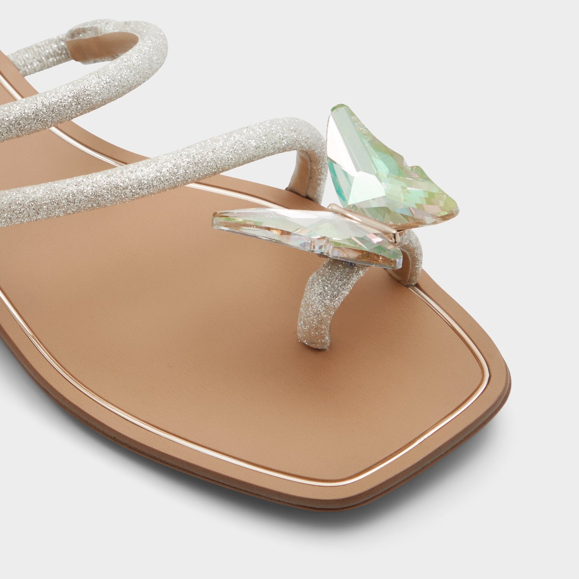 Garberia Silver Women's Flats - Flip flop | Aldo Classic