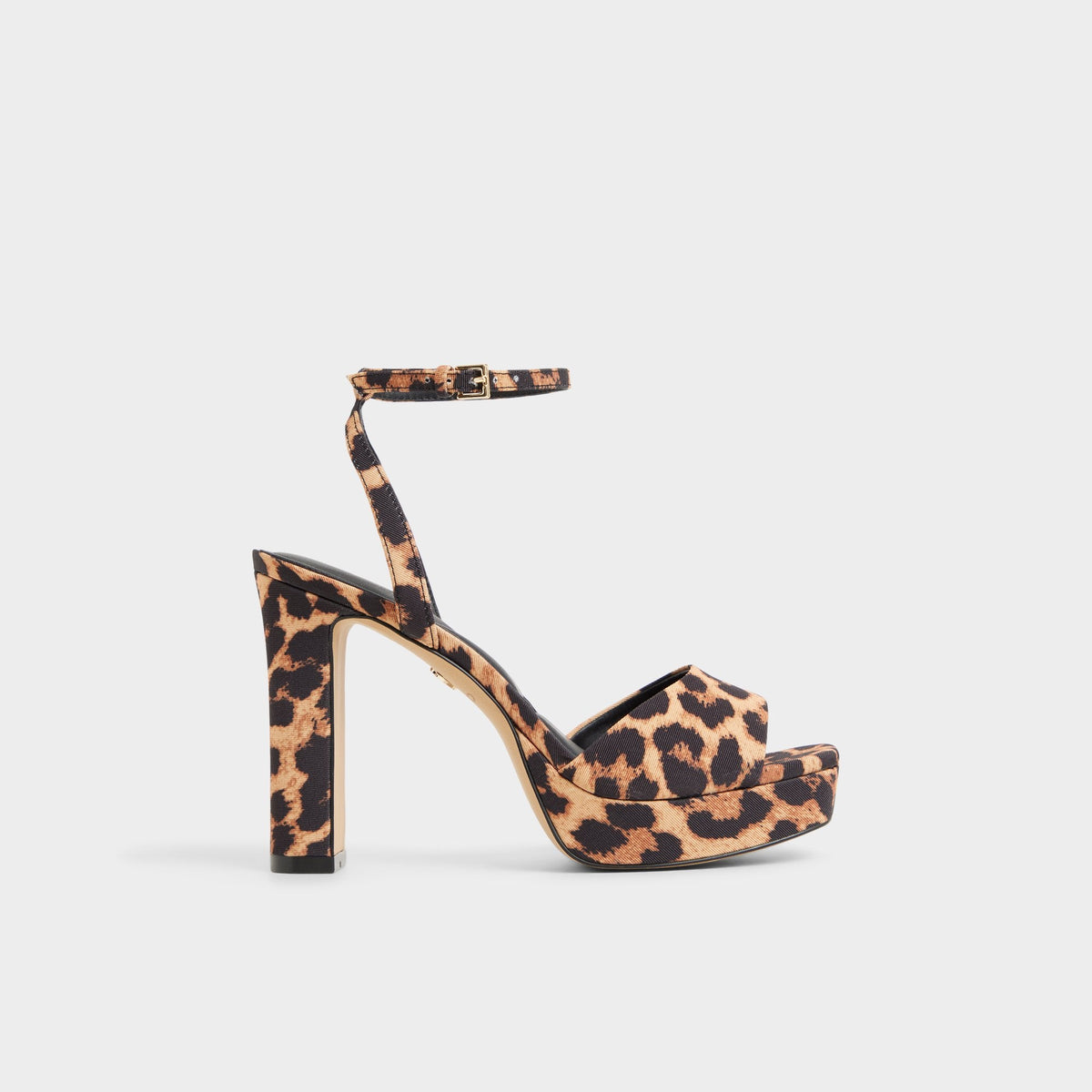 Chicgleam Brown Multi Women's Strappy sandals - Strappy heeled sandal, Platform | Aldo Premium