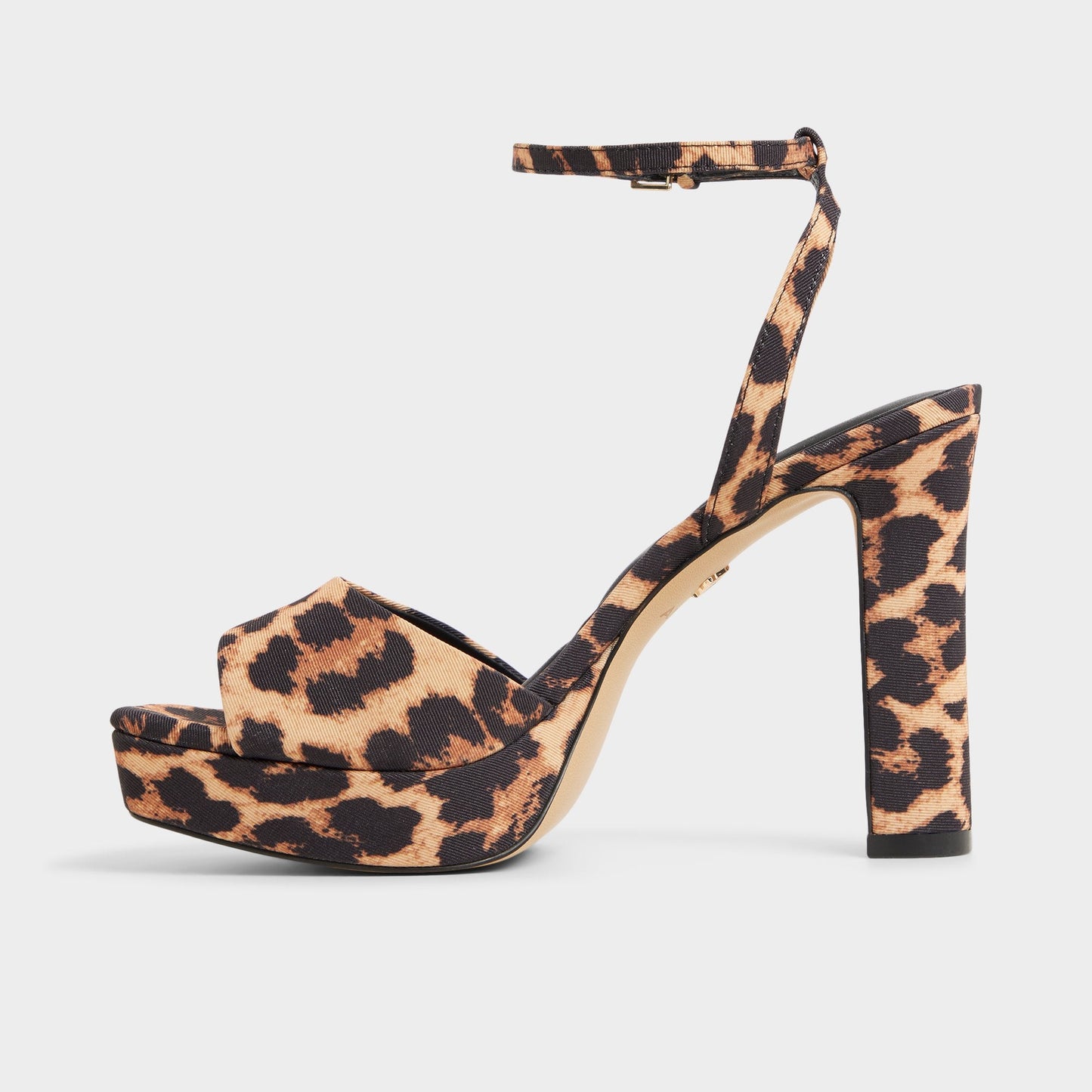 Chicgleam Brown Multi Women's Strappy sandals - Strappy heeled sandal, Platform | Aldo Premium