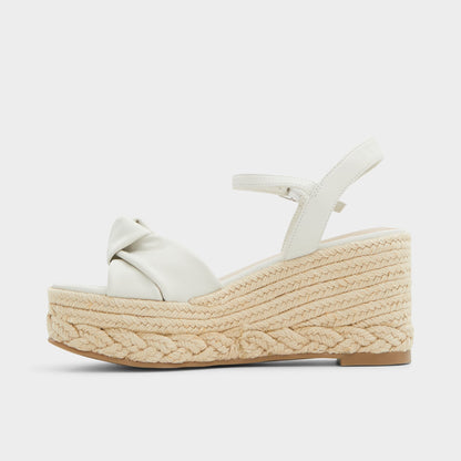 Annamarie White Women's Wedges - Wedge sandal, Wedge heel | Aldo New