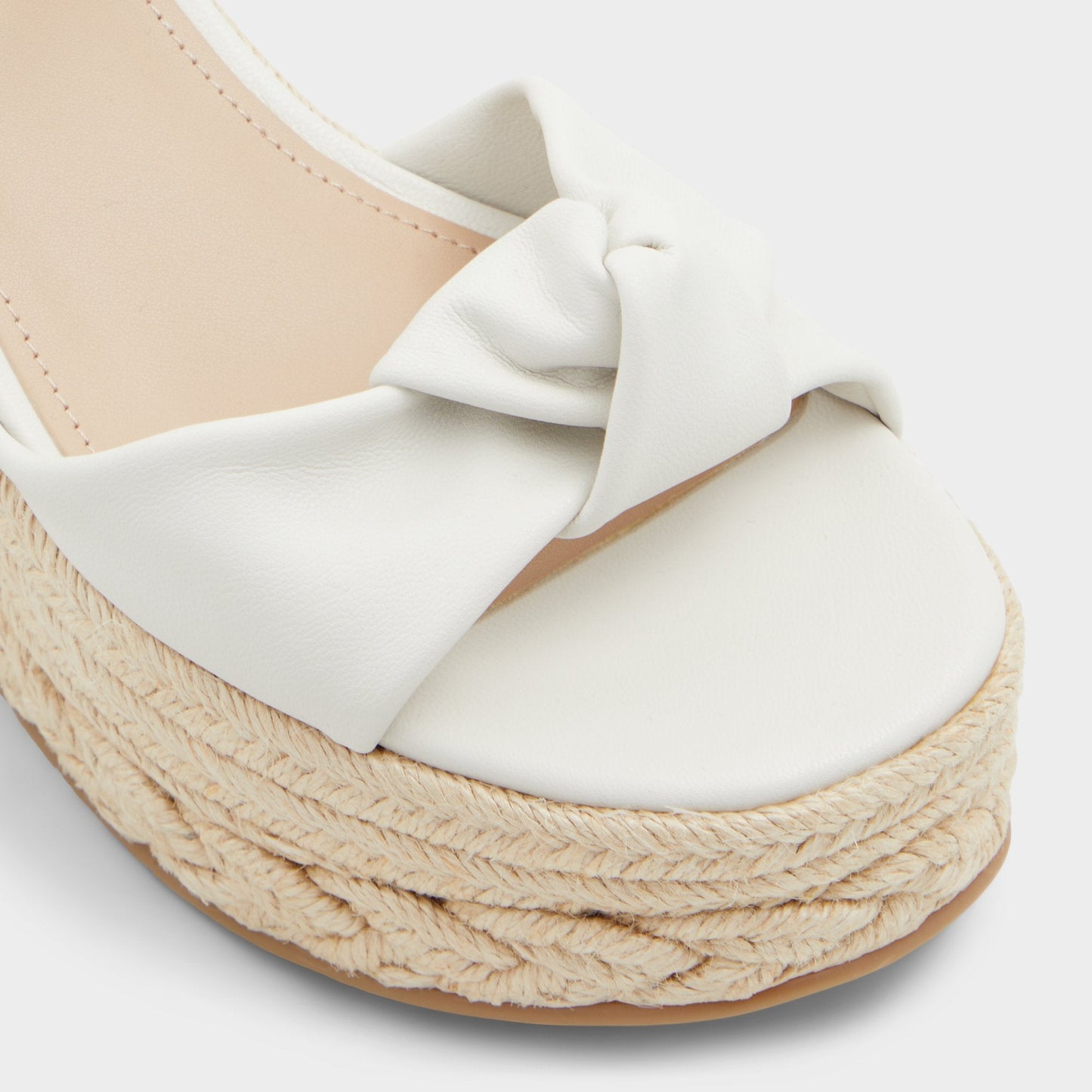 Annamarie White Women's Wedges - Wedge sandal, Wedge heel | Aldo New