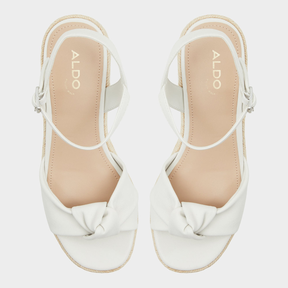Annamarie White Women's Wedges - Wedge sandal, Wedge heel | Aldo New