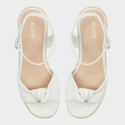 Annamarie White Women's Wedges - Wedge sandal, Wedge heel | Aldo New