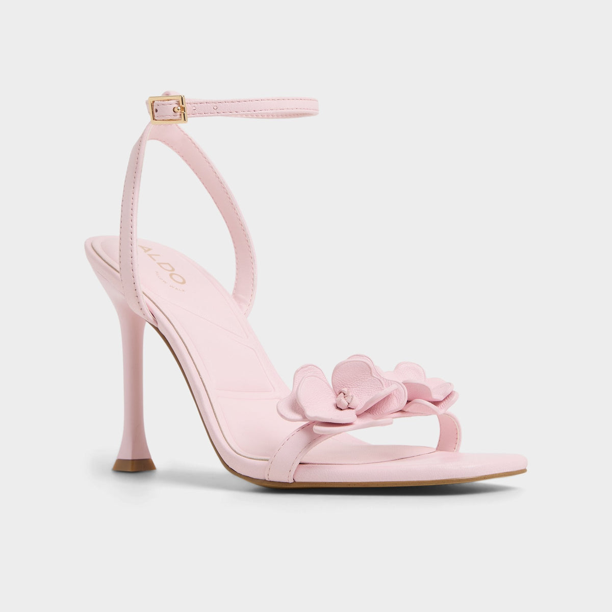 Daisylily Light Pink Women's Heeled sandals - Strappy heeled sandal, Stiletto heel | Aldo Popular
