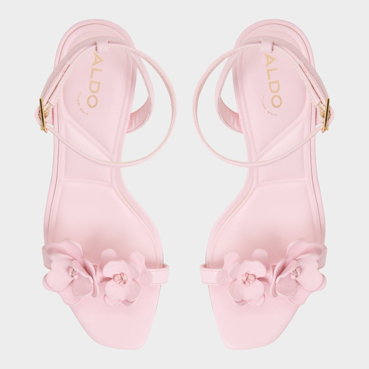 Daisylily Light Pink Women's Heeled sandals - Strappy heeled sandal, Stiletto heel | Aldo Popular