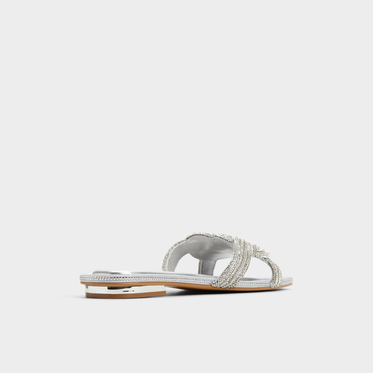 Karlina Silver Women's Iridescent metallics - Slide sandal | Aldo Exclusive
