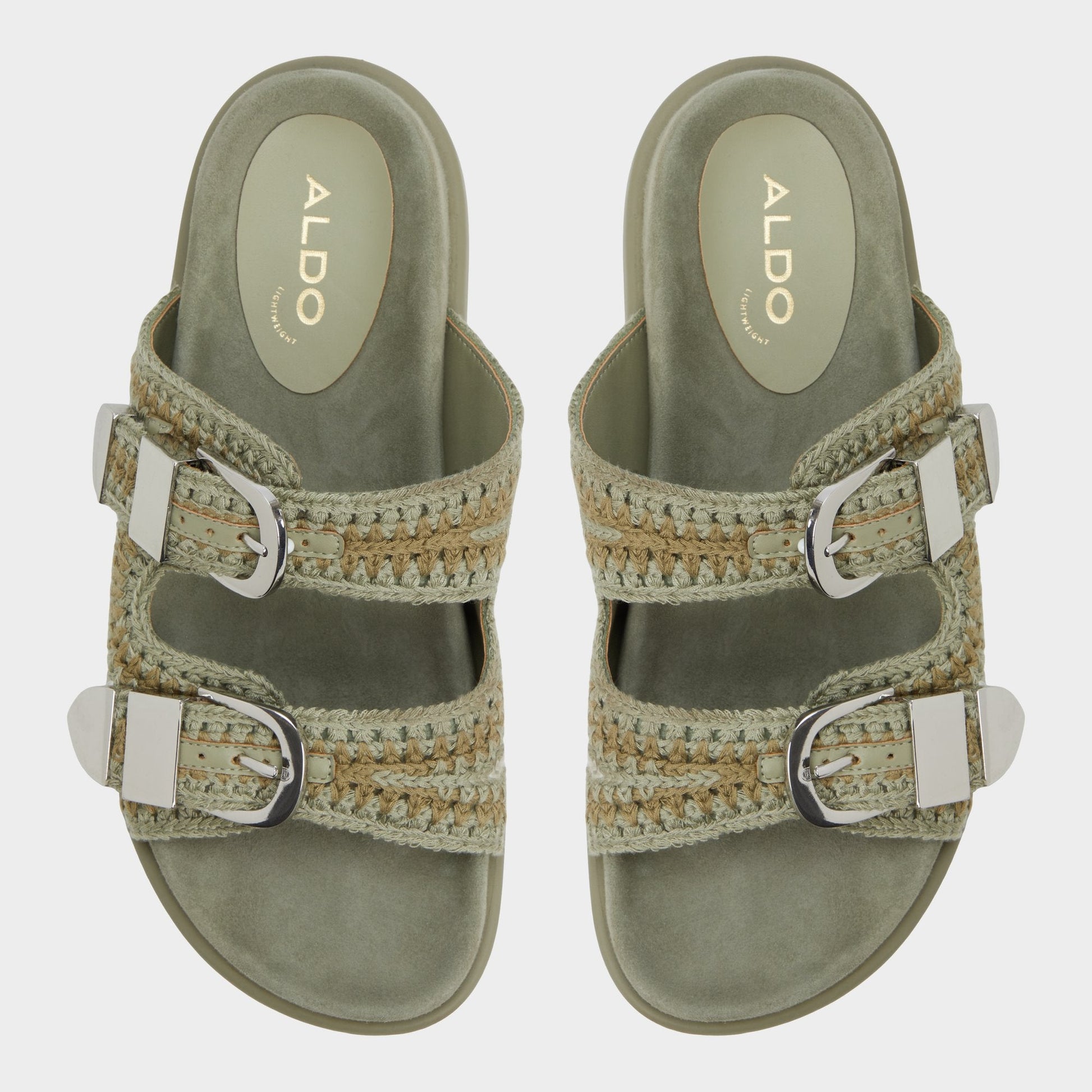 Bohodream Khaki Women's Footbed sandals - Footbed sandal | Aldo Featured