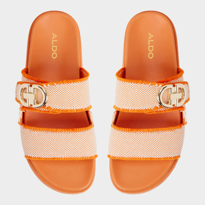 Daisymae Orange Women's Footbed sandals -  | Aldo Best Seller