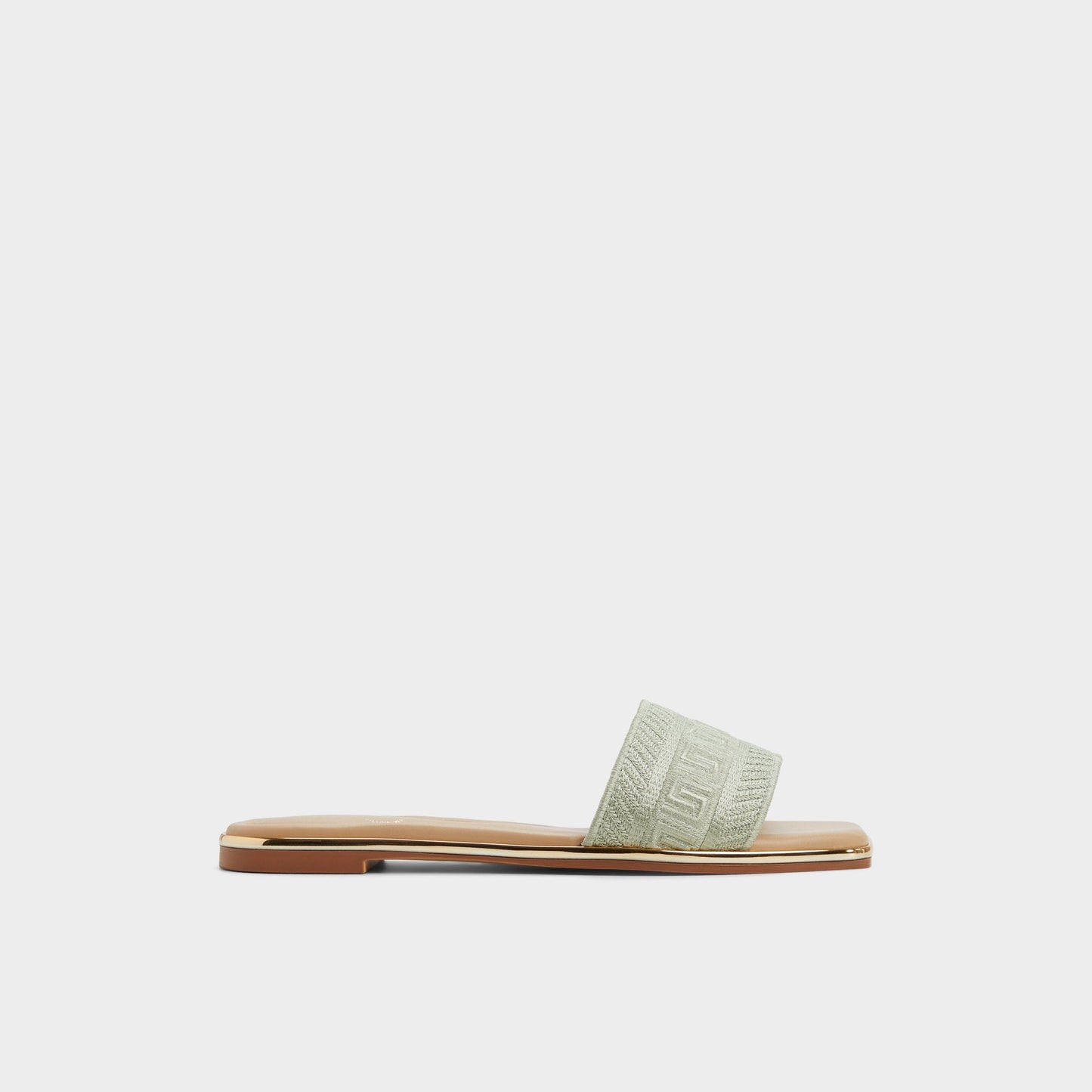 Oceania-xt Other Green Women's Flats - Slide sandal | Aldo Recommended
