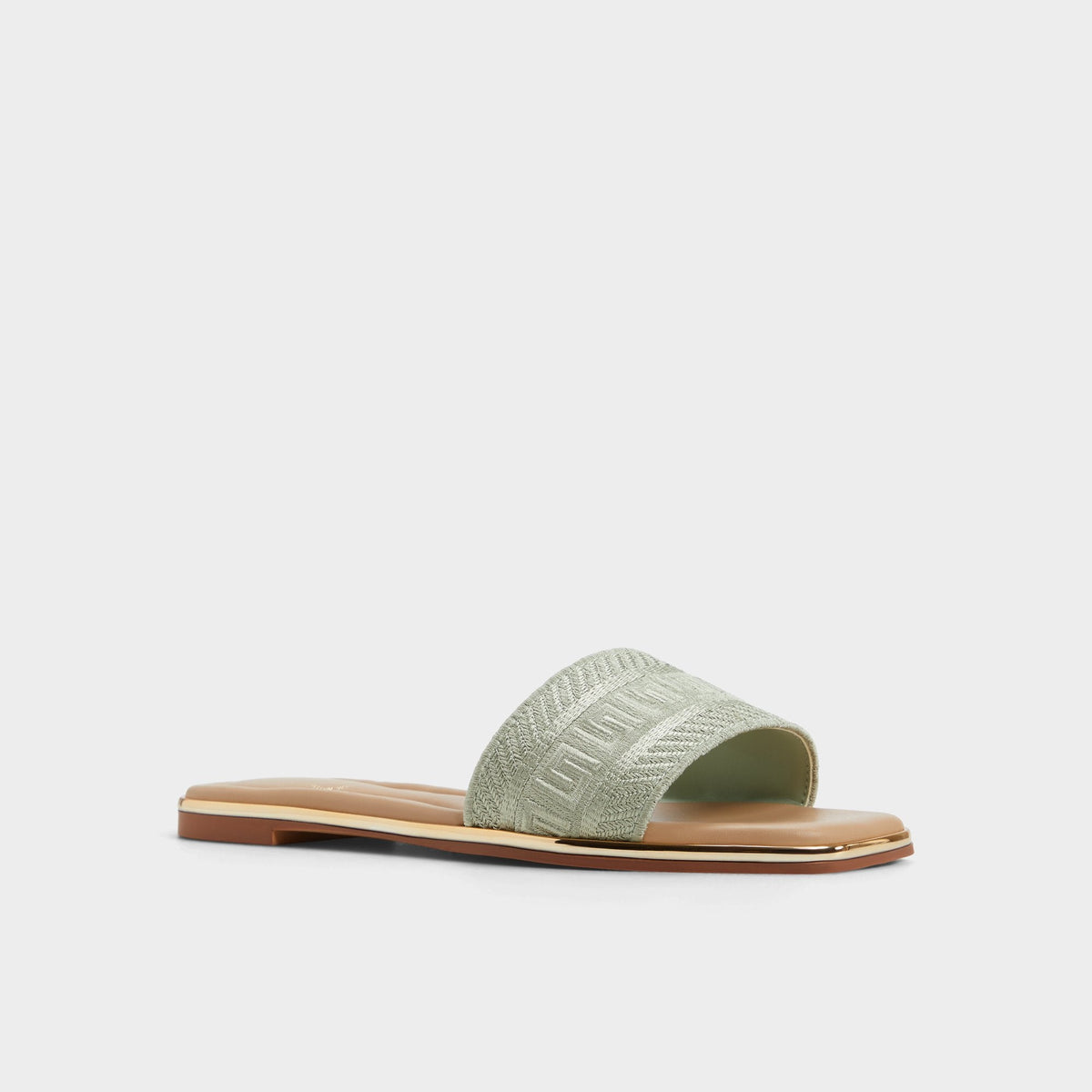 Oceania-xt Other Green Women's Flats - Slide sandal | Aldo Recommended