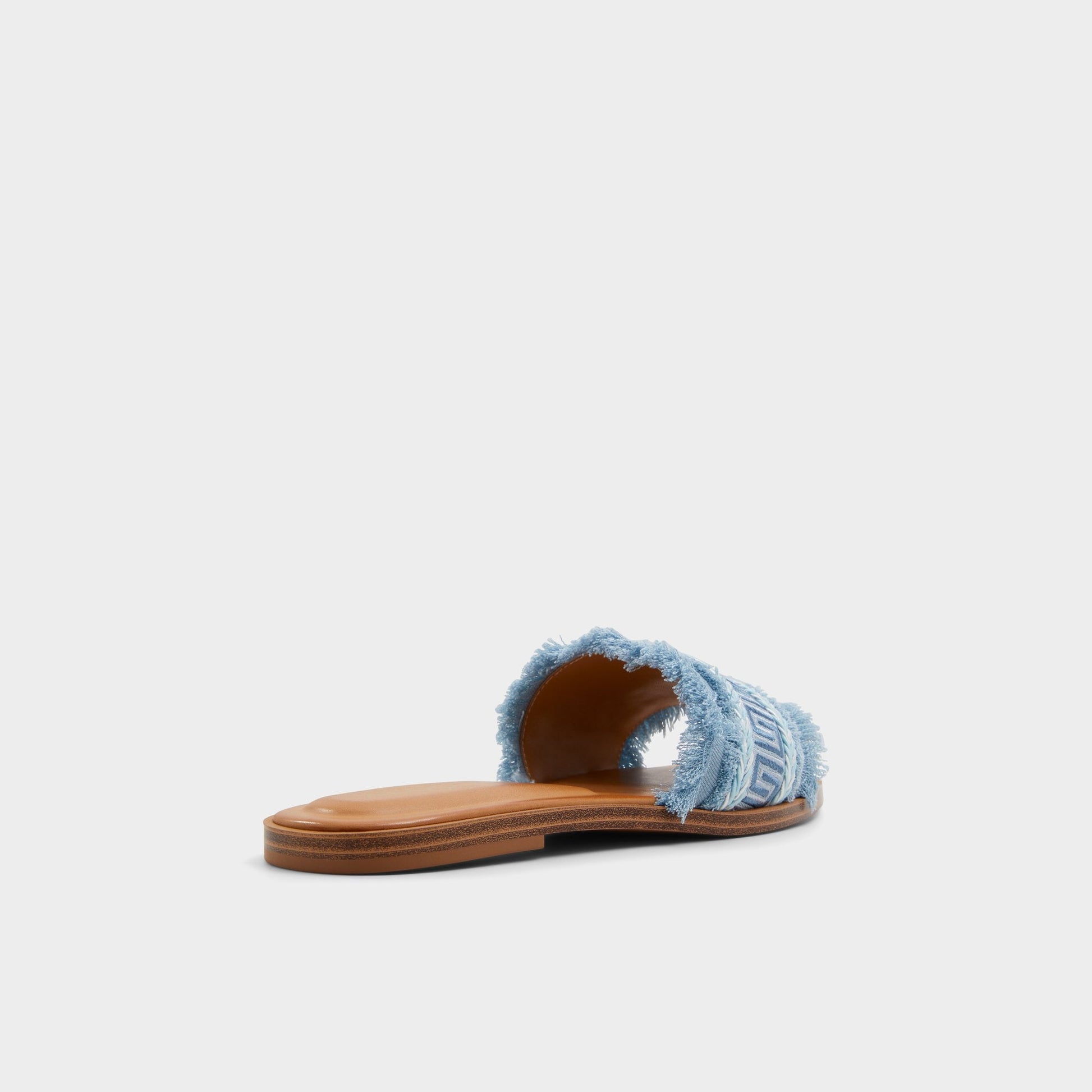 Nalani Medium Blue Women's Flats - Slide sandal | Aldo Classic