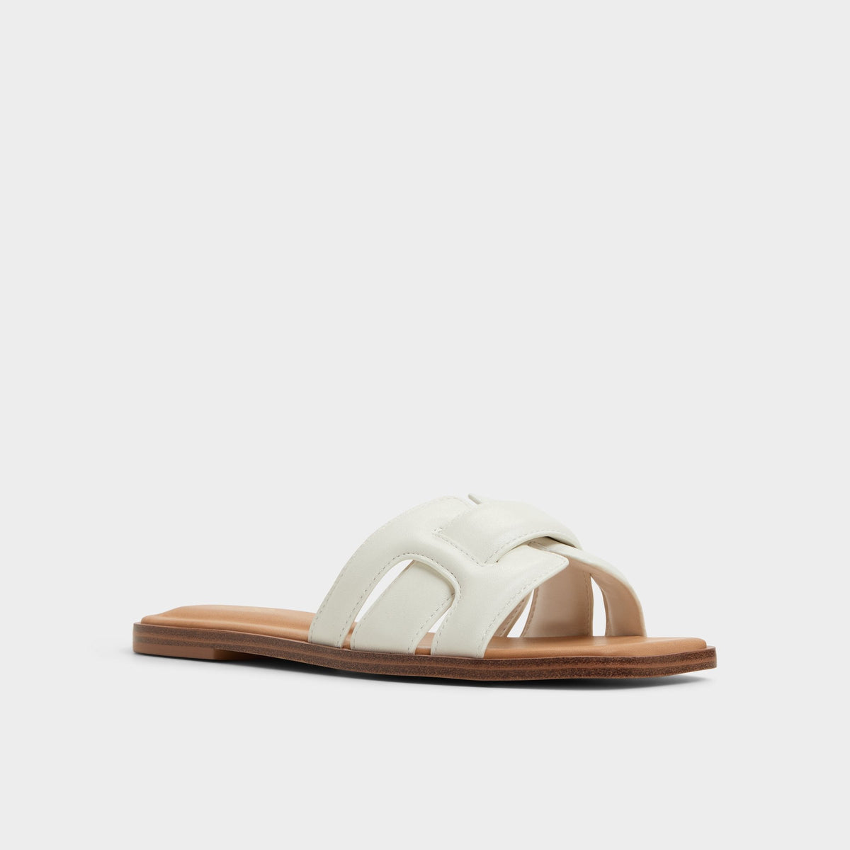 Eleny White Women's Flats - Slide sandal | Aldo Featured