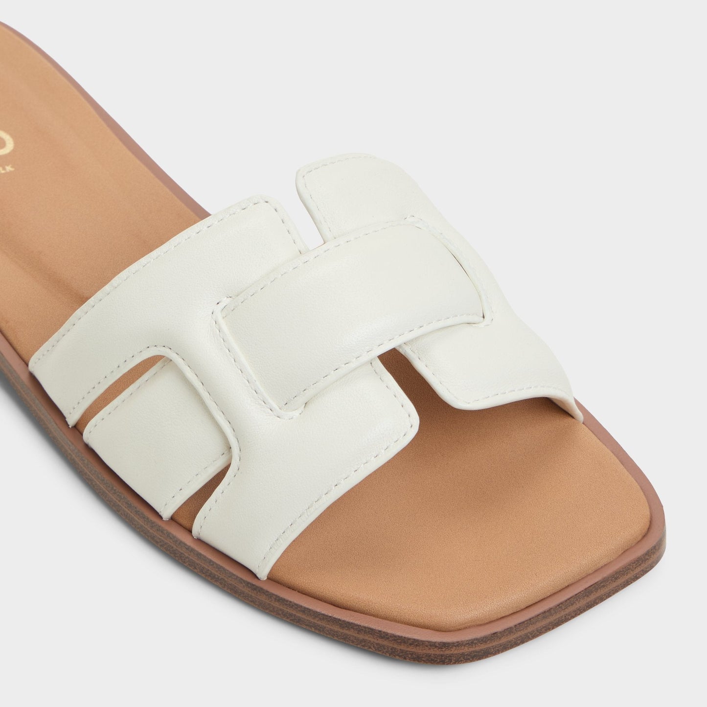 Eleny White Women's Flats - Slide sandal | Aldo Featured