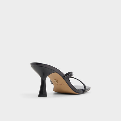 Calypsa Black Women's Animal Prints - Strappy heeled sandal, Block heel | Aldo Popular