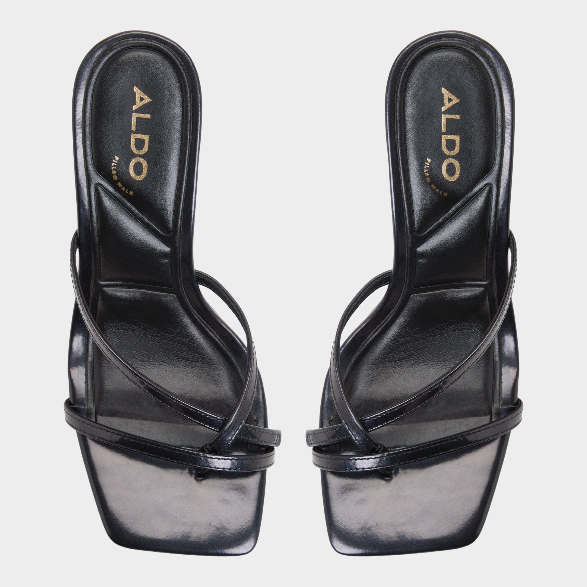 Calypsa Black Women's Animal Prints - Strappy heeled sandal, Block heel | Aldo Popular
