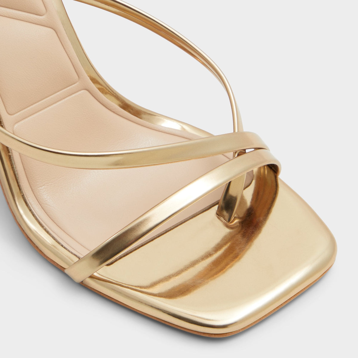Laurader Gold Women's Block heels - Strappy heeled sandal, Block heel | Aldo Recommended