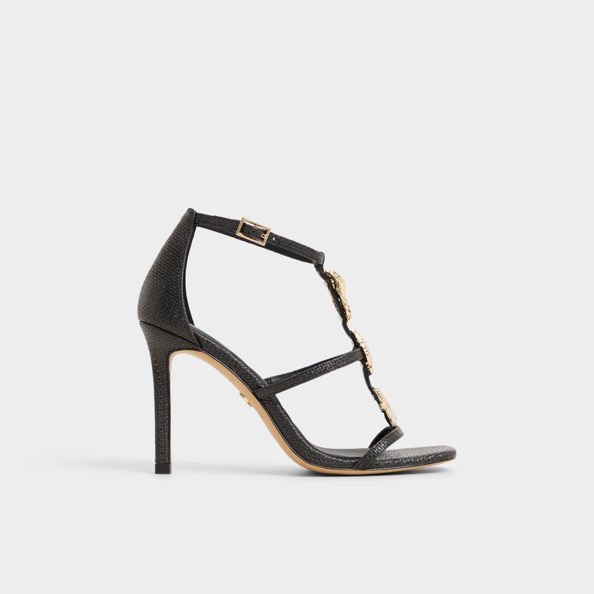 Summerdate Black Women's Strappy sandals - Strappy heeled sandal | Aldo Exclusive