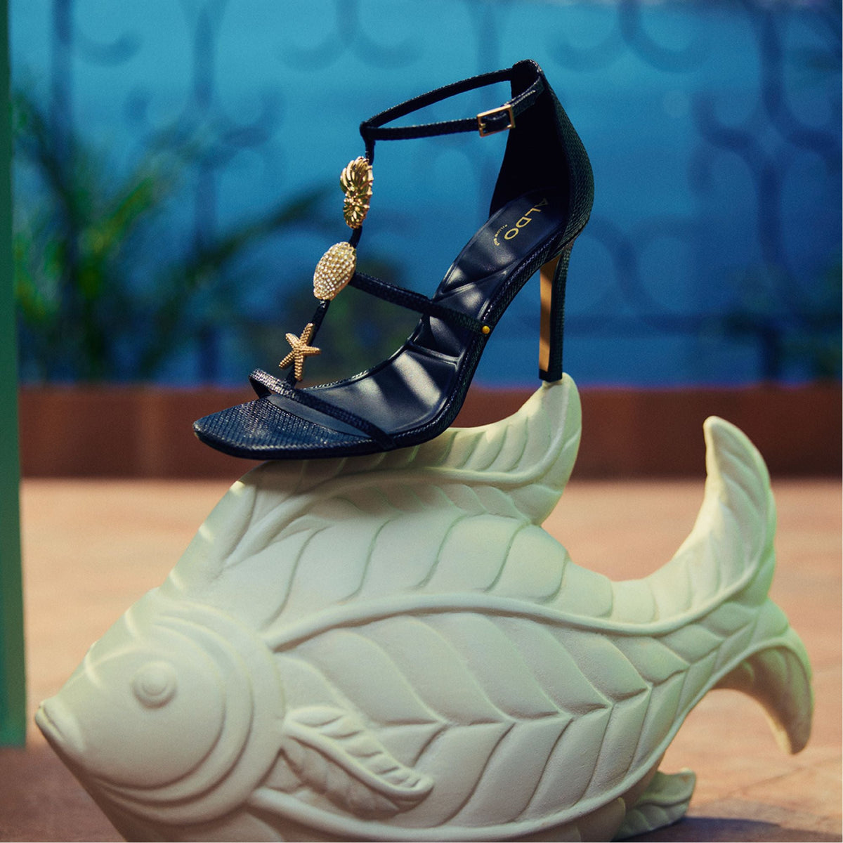 Summerdate Black Women's Strappy sandals - Strappy heeled sandal | Aldo Exclusive