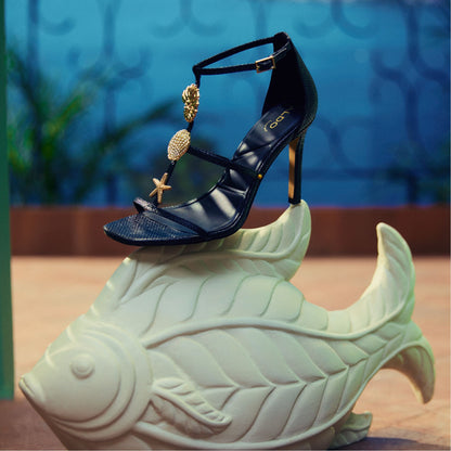 Summerdate Black Women's Strappy sandals - Strappy heeled sandal | Aldo Exclusive