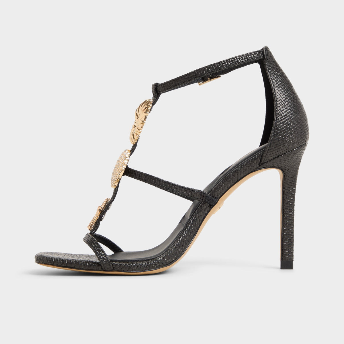 Summerdate Black Women's Strappy sandals - Strappy heeled sandal | Aldo Exclusive