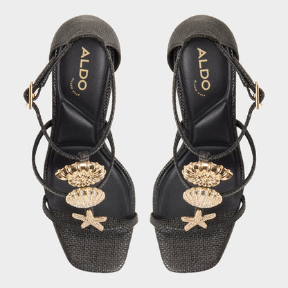Summerdate Black Women's Strappy sandals - Strappy heeled sandal | Aldo Exclusive