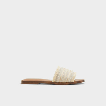 Nalani Gold Women's Flats - Slide sandal | Aldo Signature