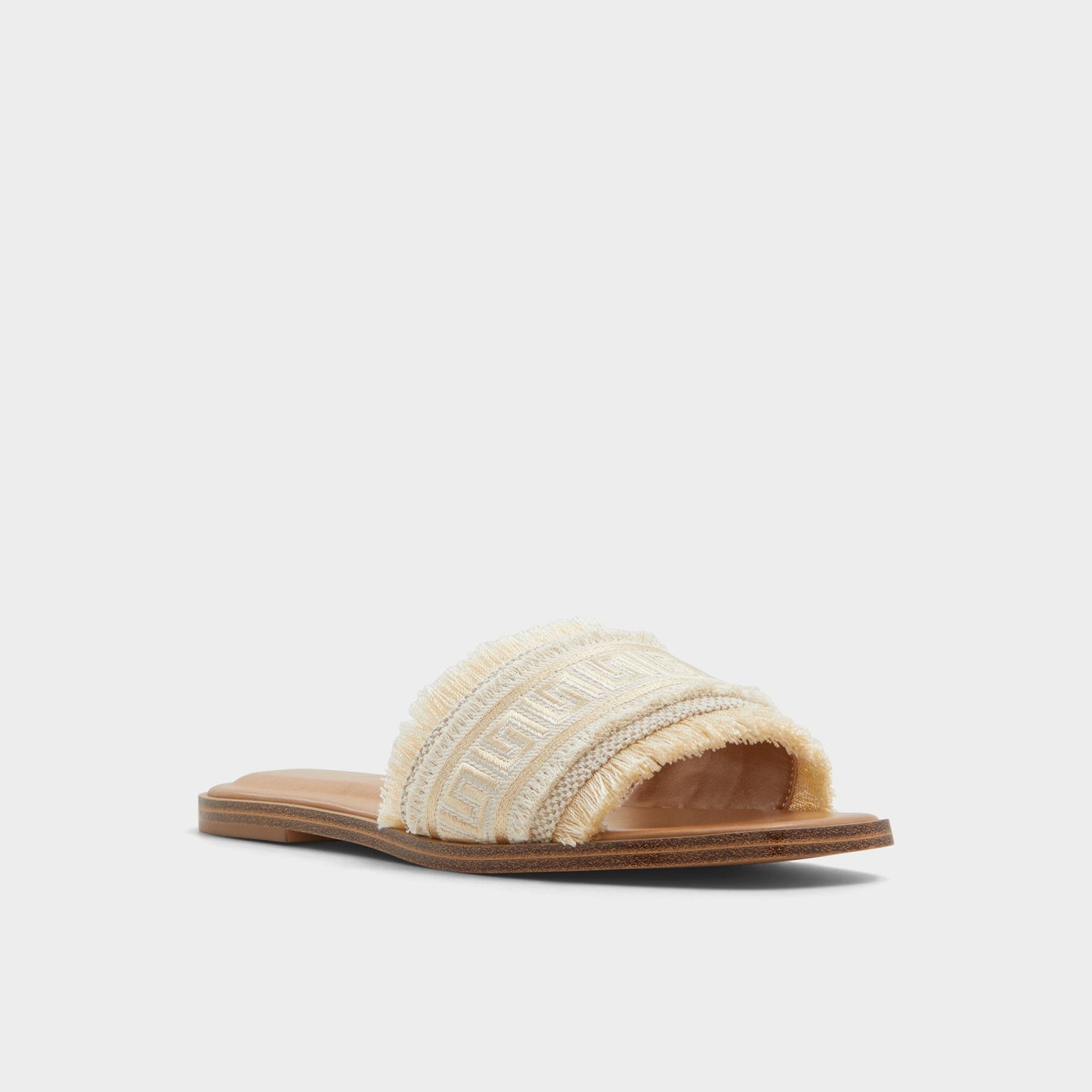 Nalani Gold Women's Flats - Slide sandal | Aldo Signature