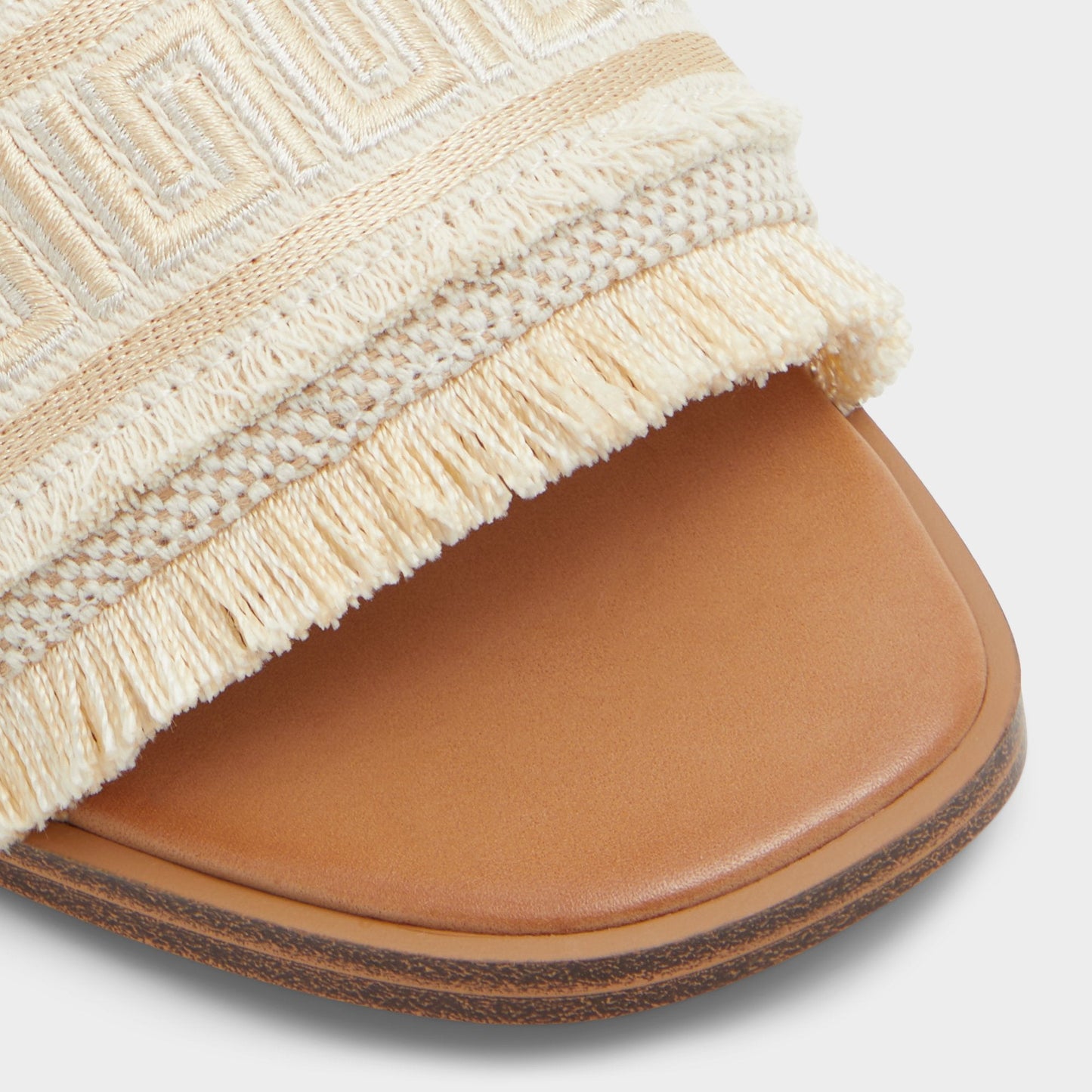 Nalani Gold Women's Flats - Slide sandal | Aldo Signature