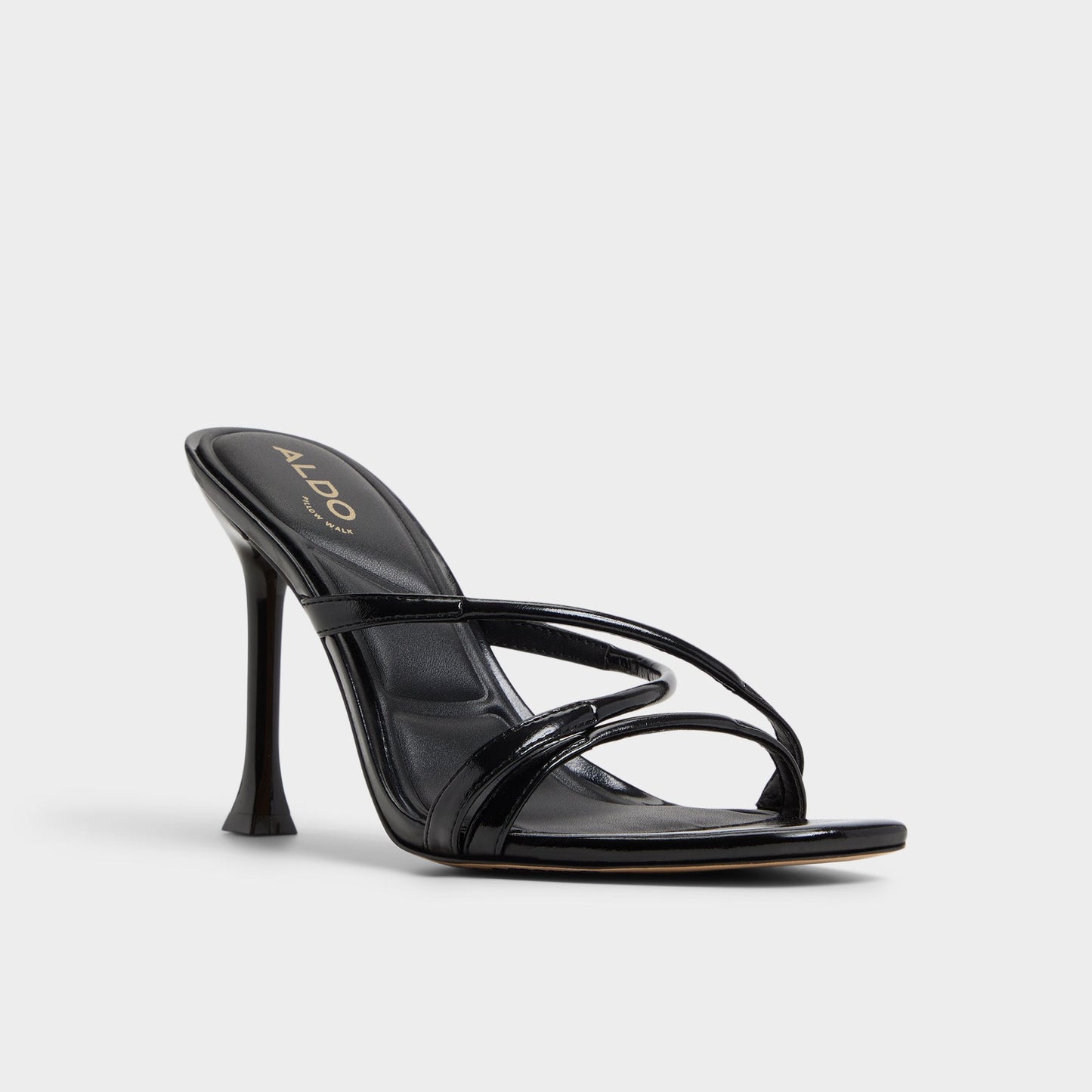 Velaia Black Women's Heeled mules - Heeled mule, Stiletto heel | Aldo Premium